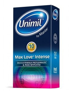 Max Love Intense - długotrwała przyjemność i maxi wypustki (10 szt.)