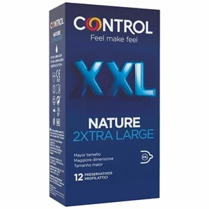 Control Nature XXL prezerwatywy anatomiczne 12 szt., bardzo duży rozmiar