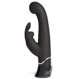 Fifty Shades of Grey Greedy Girl – wibrator króliczek silikonowy, 24,1 cm