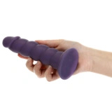 Addiction Fantasy Unicorn Purple dildo silikonowe 18 cm z przyssawką