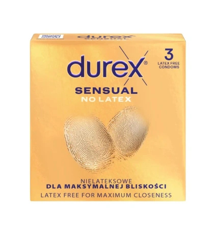 Prezerwatywy Sensual No Latex 3 Szt. Durex