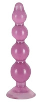 You2Toys korek analny kulkowy TPR purpurowy 13 cm