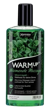 Joydivision WARMup Mint płyn do masażu miętowy 150 ml rozgrzewający