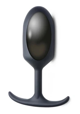 XR Brands Heavy Hitter Comfort Plug korek analny silikonowy z obciążnikiem, bardzo duży