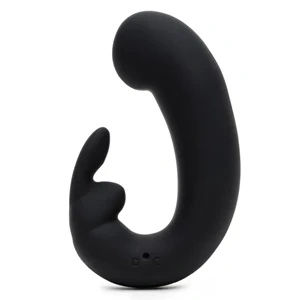 Fifty Shades of Grey Sensation G-Spot Rabbit – wibrator króliczek silikonowy, USB, czarny