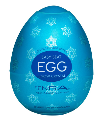 Masturbator Egg Snow Crystal 1 Pcs. Tenga