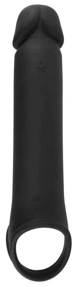 Rebel RC wibrująca przedłużka +8 cm z pilotem, czarna