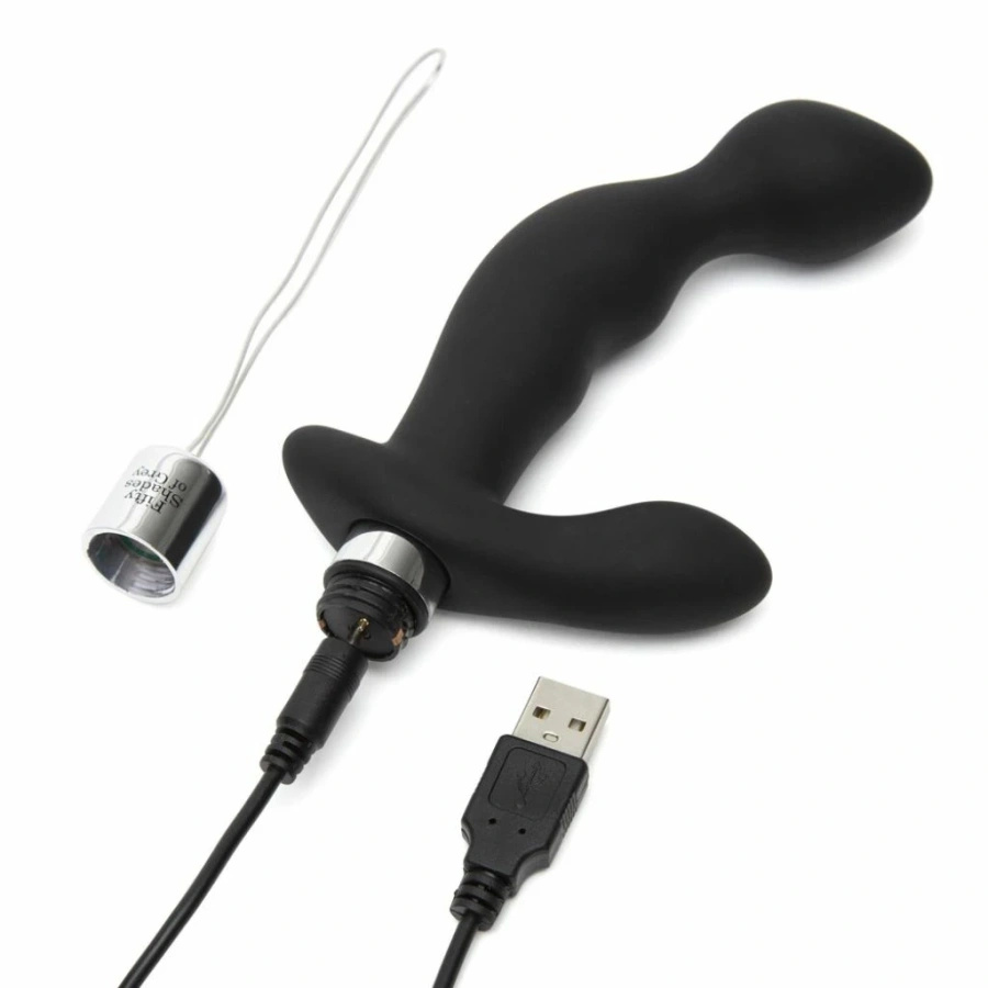 Fifty Shades of Grey Relentless Vibrations masażer prostaty z pilotem, czarny