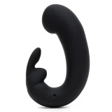 Fifty Shades of Grey Sensation G-Spot Rabbit – wibrator króliczek silikonowy, USB, czarny