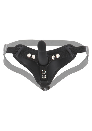 Uprząż Z Dildo Strap-On Harness Black With Dong S Taboom