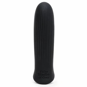 Fifty Shades of Grey Sensation Bullet – mini wibrator silikonowy, czarny