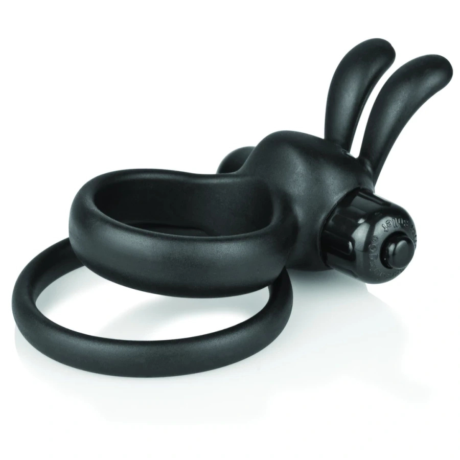 The Screaming O Ohare XL Black – silikonowy pierścień z 4 trybami pracy