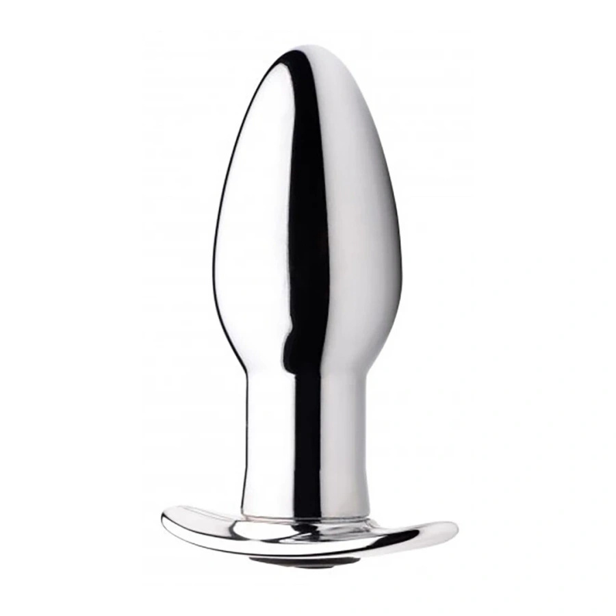 XR Brands Plug-Inz Mini metalowy korek z pilotem akumulatorowy