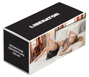 Liberator Wedge Black – poduszka klinowa, 61 x 35,5 x 18 cm