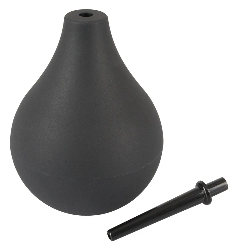 Black Velvets zestaw 4w1: prysznic higieniczny 224 ml i 3 aplikatory, czarny