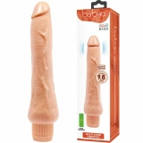 Baile Barbara wibrator realistyczny 25 cm, cielisty, TPR, regulacja mocy