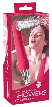 You2Toys Showers to Orgasm wibrator do prysznica z masażem wodnym, 20,1 cm