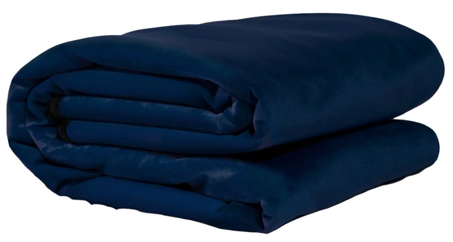 Liberator Fascinator Throw Mini Indigo – koc ochronny z barierą wilgoci, 91 x 66 cm