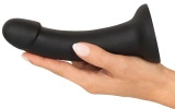 You2Toys Your Strap-On – majtki na szelkach z silikonowym dildo 17,5 cm, czarne