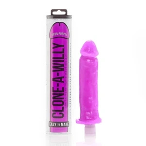 Clone-A-Willy Kit Purple – zestaw do tworzenia odlewu z wibracją, fioletowy