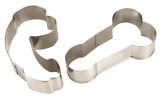 Orion Brand zestaw 2 foremek do ciastek metalowych 10 cm