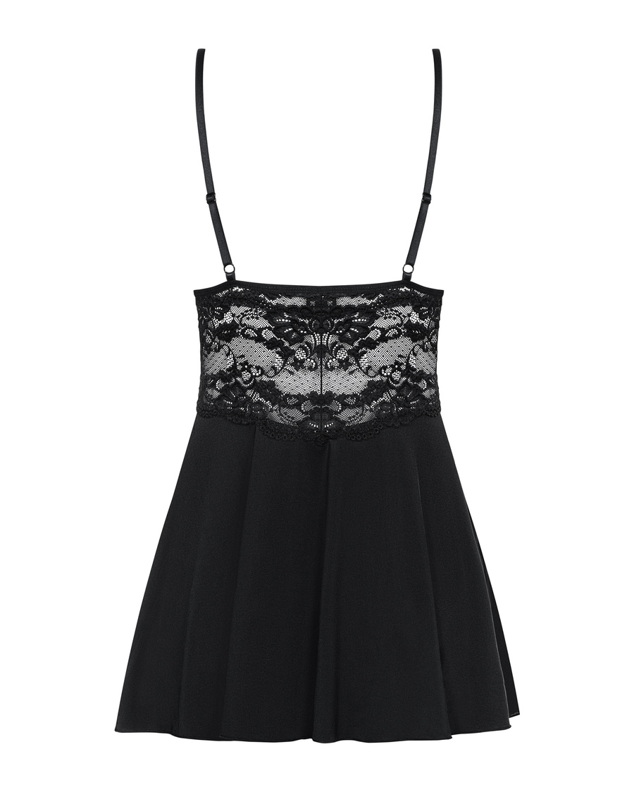 810-Bab Babydoll Ze Stringami Obsessive