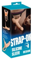You2Toys uprząż strap-on z silikonową nakładką, przedłużenie 5 cm