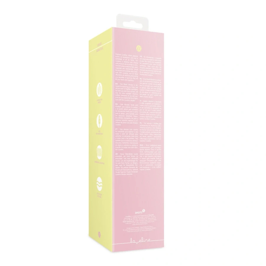Loveline by Shots masażer wibracyjny typu różdżka, różowy, USB