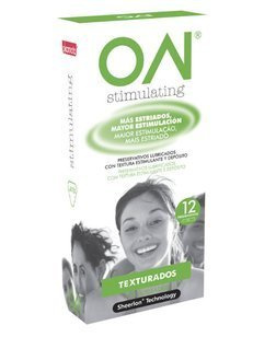 Okamoto ON Stimulating - Intensywniejsze doznania poprzez wypustki o nowym kształcie (12 szt.)