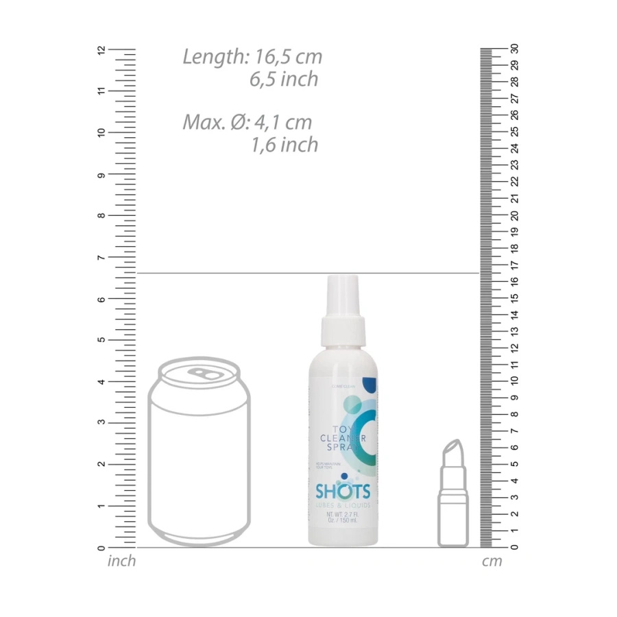 Shots Lubes Liquids spray do czyszczenia akcesoriów 150 ml