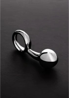 Steel Plug 39 mm korek analny ze stali nierdzewnej z uchwytem