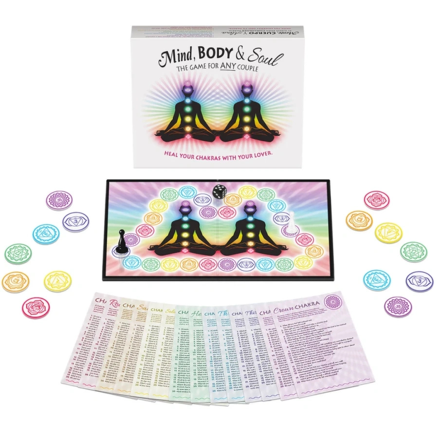 Kheper Games Mind Body and Soul gra planszowa dla par, 240 pytań