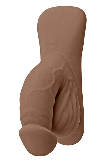 Fantom Penisa 4 Inch Packer Dark Flesh Gender X