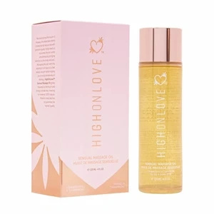 HighOnLove olejek do masażu Strawberries i Champagne 120 ml naturalny