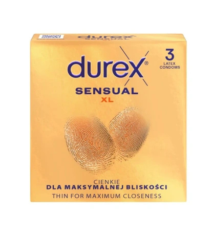 Prezerwatywy Sensual XL 3 Szt. Durex