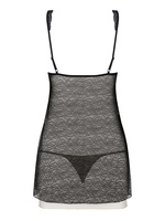 811-BAB-4 babydoll i stringi – brązowo-beżowa – urzekająca Obsessive