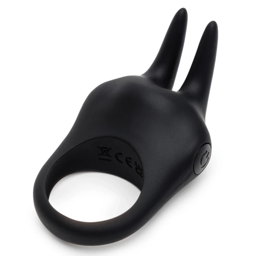 Fifty Shades of Grey Sensation Rabbit Ring wibrujący pierścień erekcyjny, ładowany przez USB