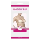 Bye Bra Invisible Bra miseczka A biustonosz bez ramiączek, wielokrotnego użytku, nude