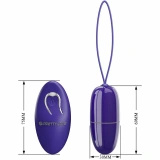 Pretty Love Selkie Youth Mini – wibrator z pilotem, fioletowy