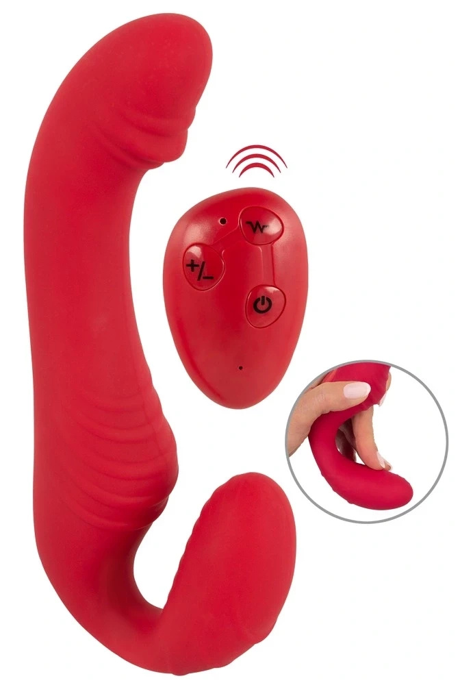 You2Toys RC 3 wibrator podwójny z pilotem, silikonowy, 19,1 cm