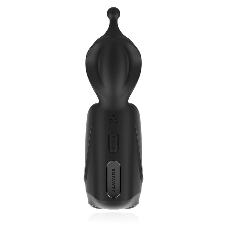 Jamyjob masturbator wibracyjny, silikon, 9 trybów, USB, wodoodporny
