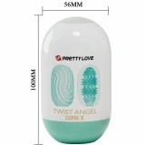 Pretty Love Twist Angel Cupid – elastyczna kapsuła masturbacyjna, żółta