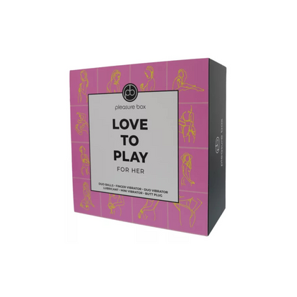 Zestaw Dla Niej Pleasure Box Love To Play Dreamtoys