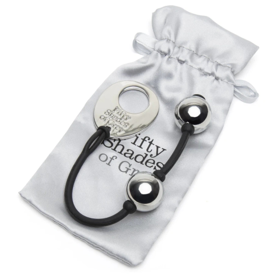 Fifty Shades of Grey Inner Goddess Mini – kulki gejszy, czarno-srebrne, 85 g