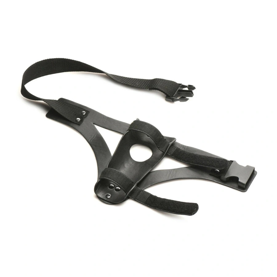 XR Brands Thunder Strap Wand – uprząż na udo z regulacją, czarna