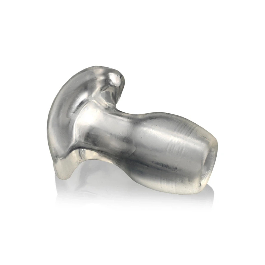 XR Brands Tunnel Plug L przezroczysty tunel analny z podświetleniem LED