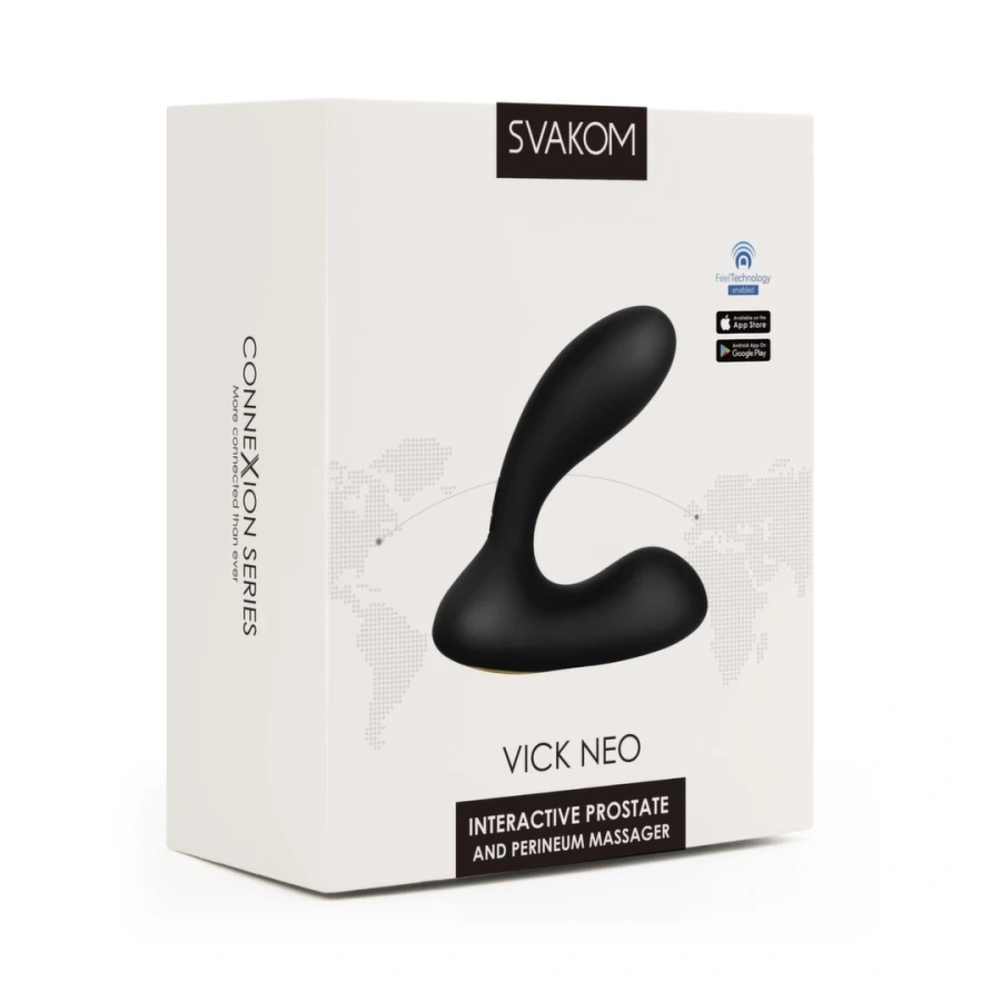 Svakom Vick Neo Pro interaktywny masażer z aplikacją, wodoodporny