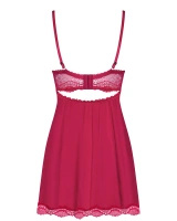 Rosalyne babydoll i stringi czerwone - przełamanie barier Obsessive