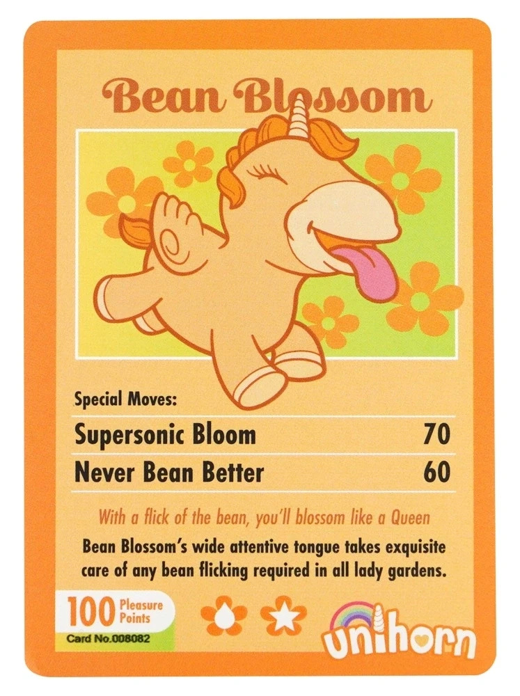Unihorn Bean Blossom stymulator w kształcie jednorożca, podwójny silnik, silikon, fioletowy