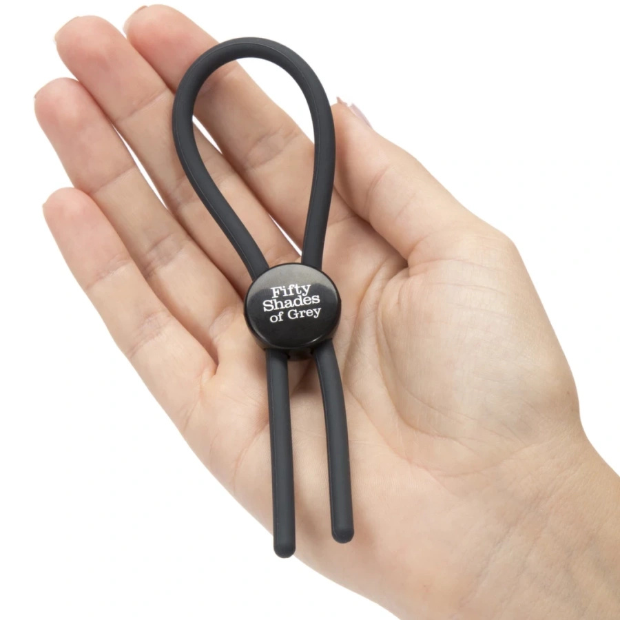 Fifty Shades of Grey Again and Again silikonowy pierścień lasso regulowany